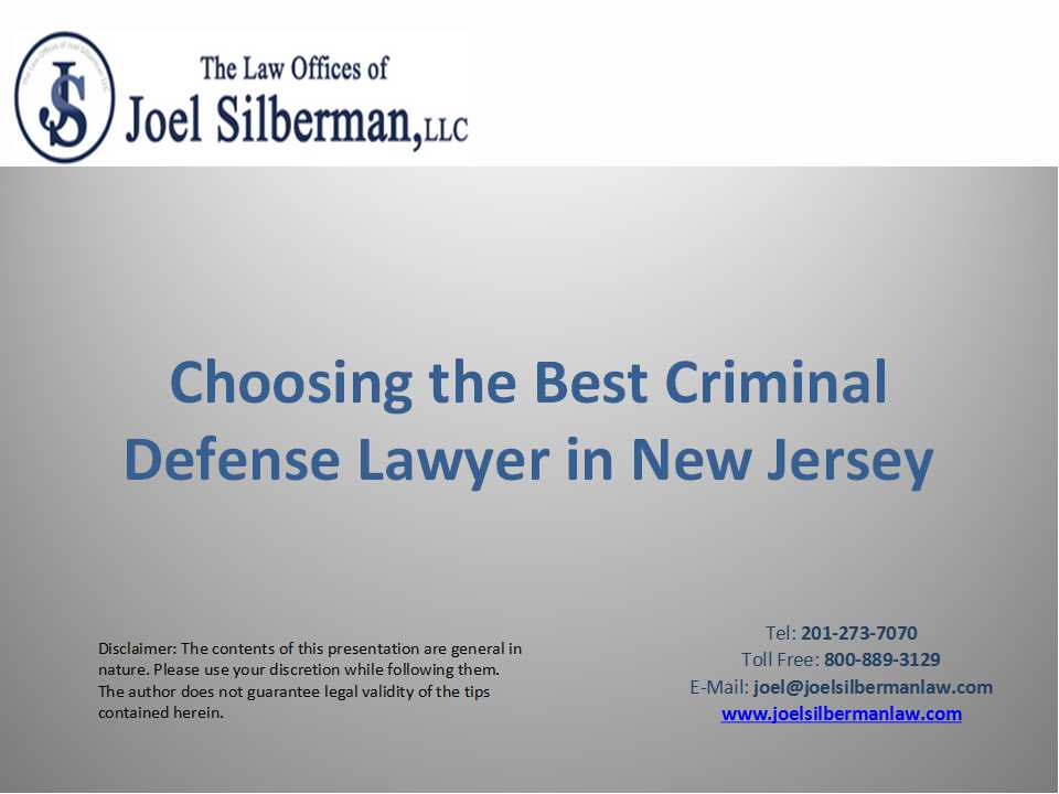 Choosing The Best Criminal Defenese Lawyer