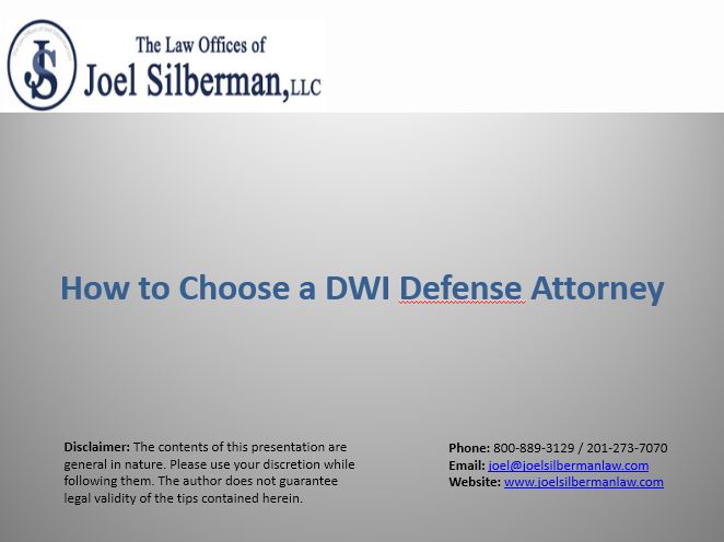 DWI Defense Attorney