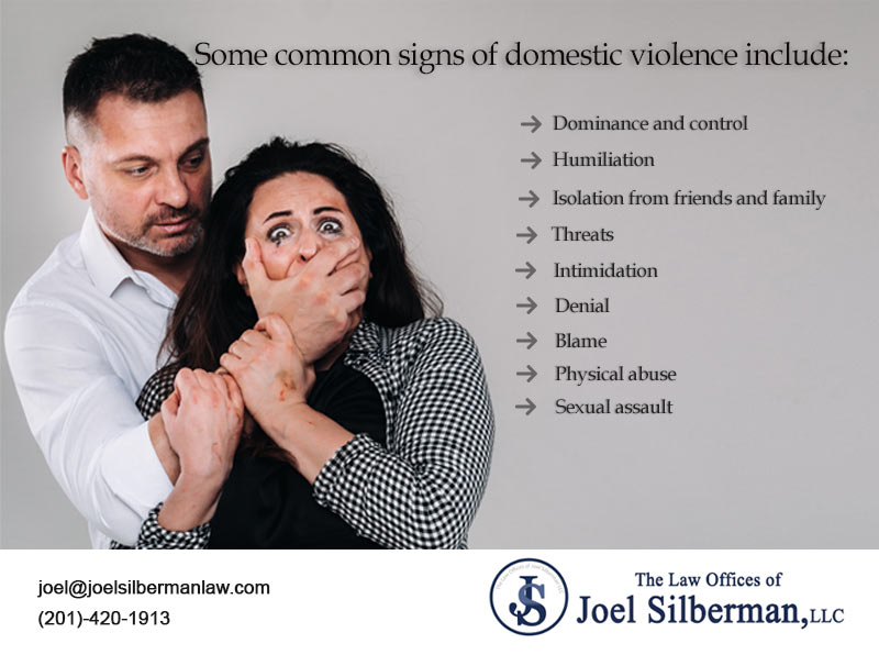 Some common signs of domestic violence
